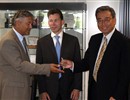 Keys for JWS 3 handed over: detailed designing of the ITER building on site can now start, 31 May 2010