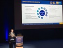 Johannes Schwemmer, Director of Fusion for Energy (F4E), presenting the direct and indirect ITER benefits, MIIFED-IBF 2016.