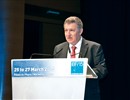 Jean Marc Filhol, Head of F4E’s ITER Department, delivering his welcome address at IBF2015. © AIF