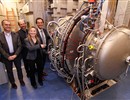Representatives from F4E, IPP and ELISE attended the inauguration of the ELISE test facility in Garching, Germany