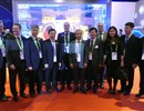 The F4E Director, the ITER Director-General and the Heads of the ITER Domestic Agencies in China, Korea and Russia at the fusion exhibition at the 2017 World EXPO.