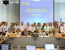 The design review panel participants during their meeting in F4E, Barcelona.