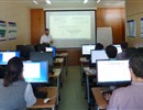 Gonçalo Serra, F4E Project Management Department, explaining how to use of the platform.