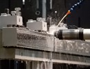 A forging being machined