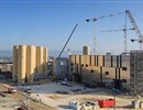 Finalising the installation of Europe’s cryogenic tanks on-site, ITER Cryoplant, April 2018.