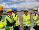 MEP Martina Dlabajová (fourth from the left) visiting the ITER site.