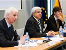 left to right: F.Briscoe, F4E Director, C. Varandas, F4E Governing Board Chairman, O.Quintana-Trias, European Commission, Euratom Director