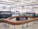First impregnated winding pack, the core of an ITER Toroidal Field coil, ASG Facility, La Spezia, Italy