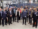 Members of UKAEA's RACE facility, who led the tests, together with representative of F4E, ITER IO, the Japanese Domestic Agency and IDOM ADA, who designed the DSM.